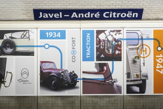 RATP et Curius collaborent sur le nouvel aménagement culturel de la station Javel – André Citroën